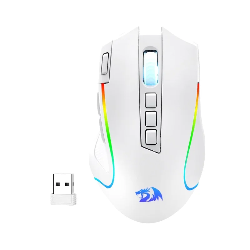 Redragon M612 PRO Mouse Gaming | 8000 DPI | Cablato/Wireless | 9 Tasti Programmabili - Foto 7