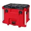 Heavy Duty Milwaukee Packout XL Tool Box w/ Organizer Tray 15.5" x 21.8" x 16.9" IP65 Seal Metal Corners & Locking Point 1