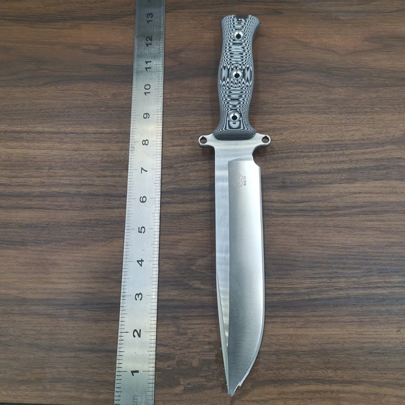 DC53 Steel Blade Survival High Hardness Straight Knife G10 Outdoor