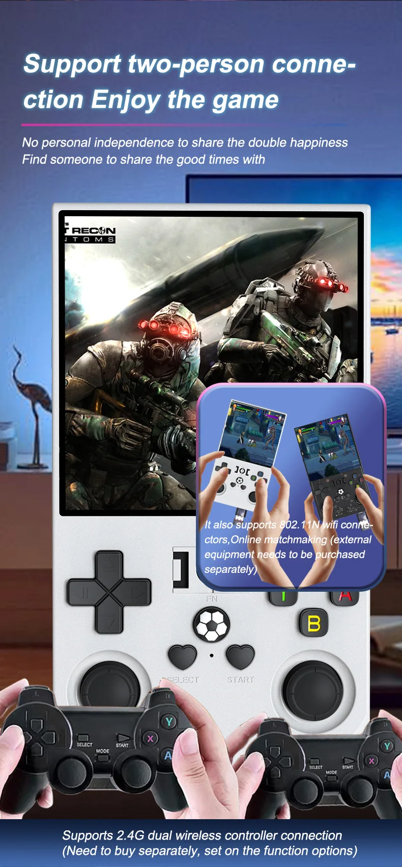 R36max Retro Handheld Games Console With Ips Screen 128gb Storage_voghion.com