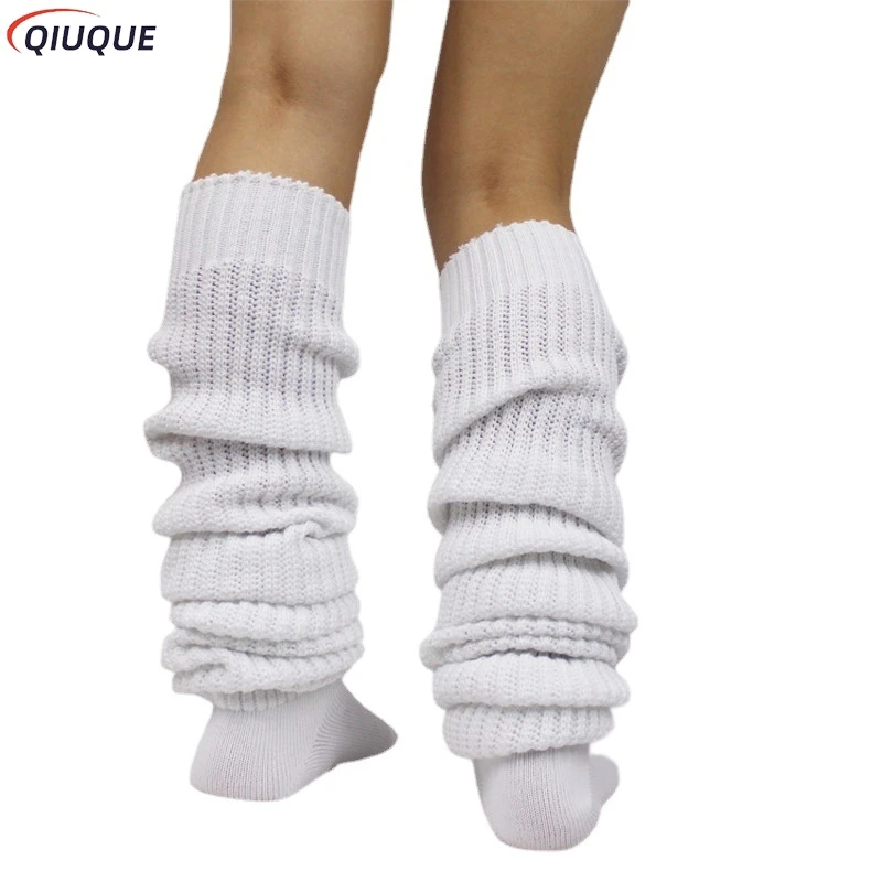 Women socks White Black Loose Socks Slouch Boots Stockings JK Uniform Accessories Leg Warmers Cosplay Socks for Women Girls
