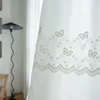 Window Screen Light-proof and Opaque Bedroom Bay Window 2025 New Love Modern Minimalist 1pc Small Butterfly Flower Embroidery 1
