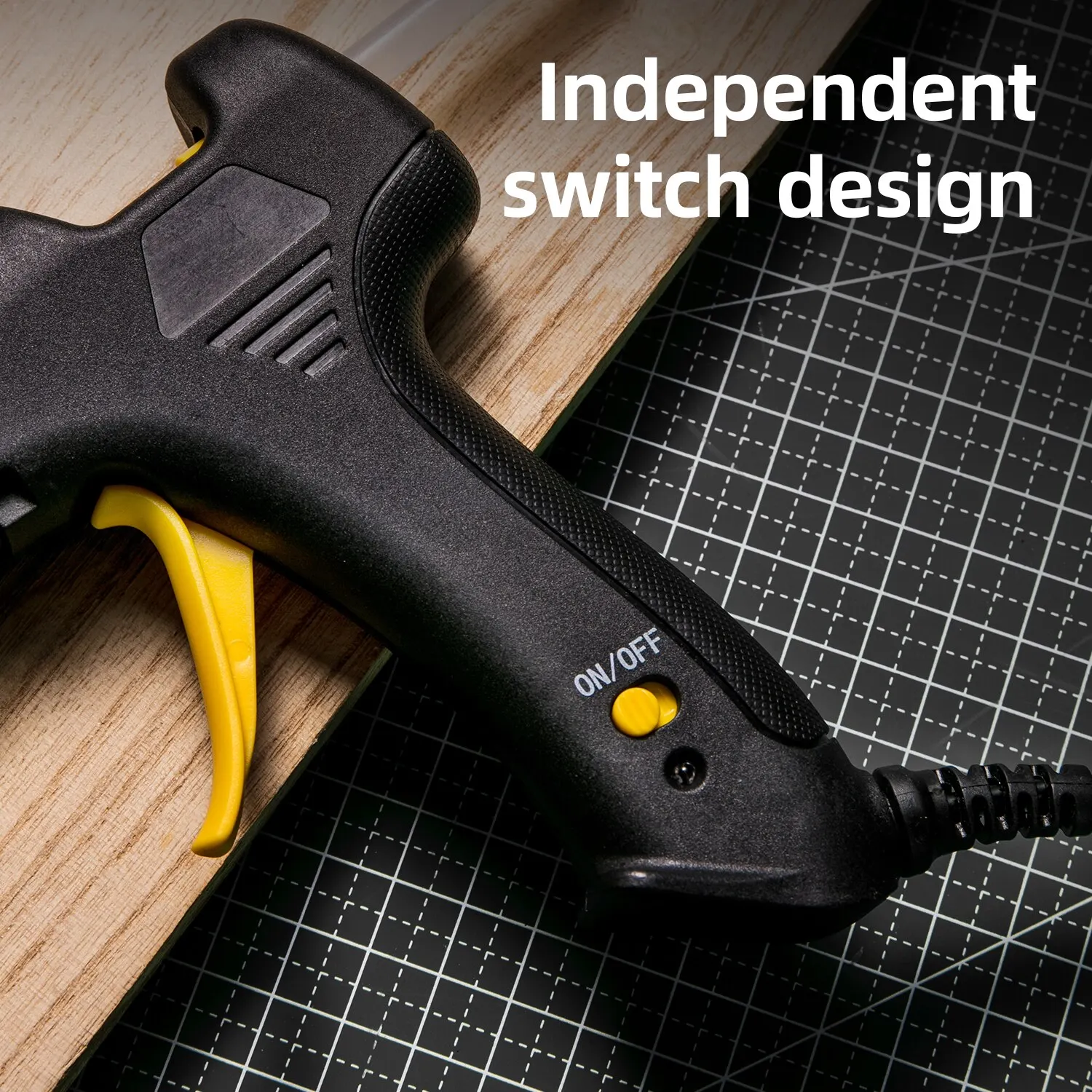 Deli 40W Applicable Glue Stick Size 7mm Hot Melt Glue Gun Industrial Mini Guns Thermo Electric Repair Tool