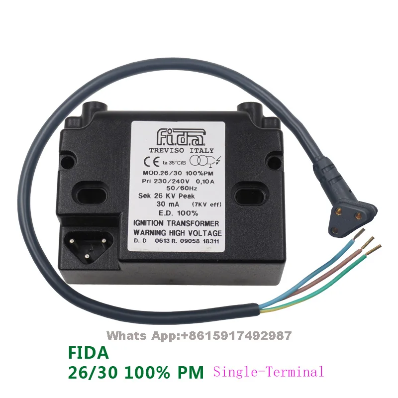 FIDA Ignition Transformer MOD.28/35 28KV 26/48 26/40 26KV for burner Original Boiler Ignition Electronic