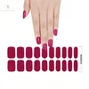 16/20/22Tips Semi-Cured Gel Nail Patch Adhesive Sliders Long Lasting Full Gel Nail Stickers DIY Manicure Harden In UV Lamp Need 6