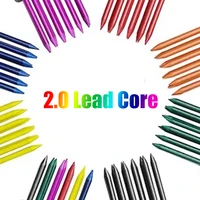 8 Colors 2.0mm 2B Automatic Pencil Replacement Lead Core Student Sketching Painting Writing Supplies School Office Stationery 2