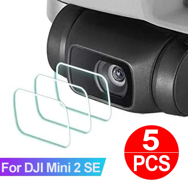 

For DJI Mini 2 SE Camera Lens Tempered Glass Protector HD Clear Camera Protective Film For DJI Mini 2 SE Drone Accessories