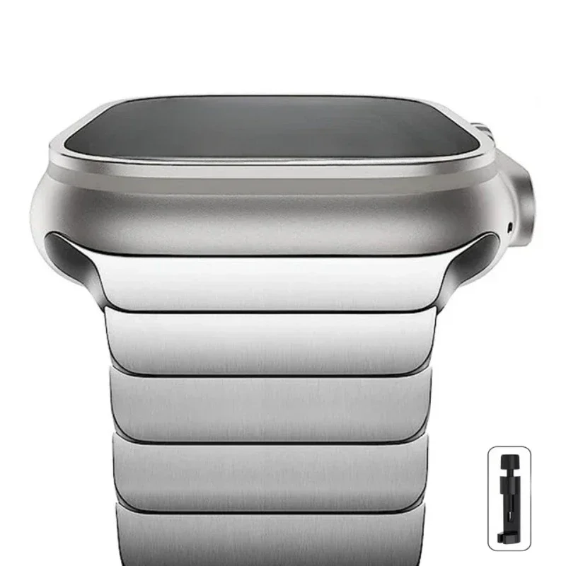 Premium Stainless Steel Watch Strap - Sleek Metal Band
