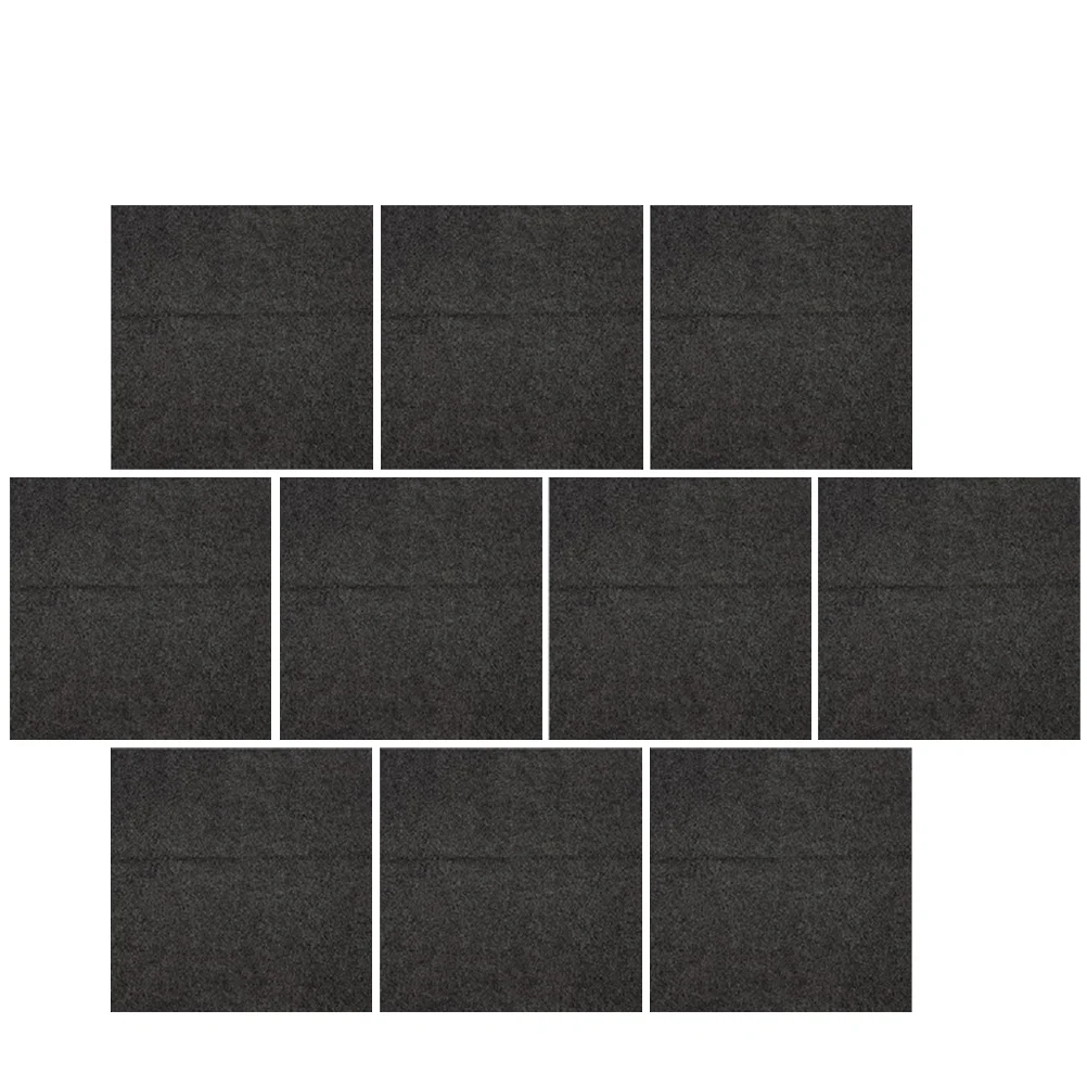 

Microfiber Dish Towels Rag Cutlery Washing Cloths Cleaning Rags Kitchen 30X30X0.1CM Black Non-woven Fabric Duster