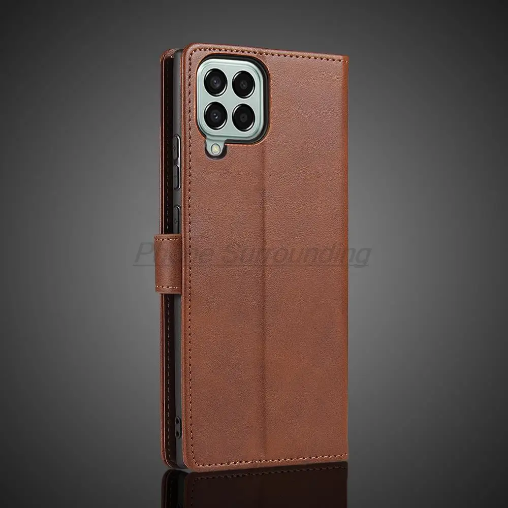 Elegant PU Leather Wallet Flip Cover - Premium Protective Phone Case with Holster