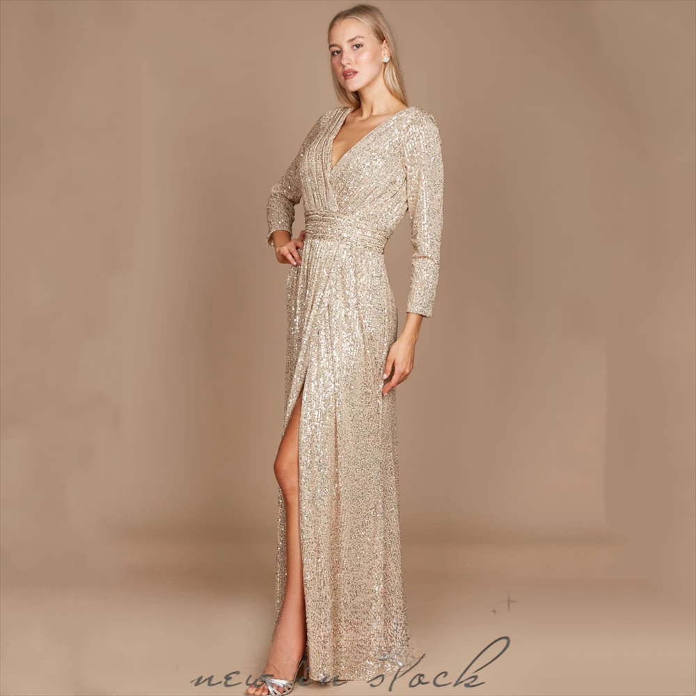 

Chic and Elegant Woman Dress for Women Photography Dresses With Long Sleeves Robe Evening Gown Formal Party Luxury Prom Occasion