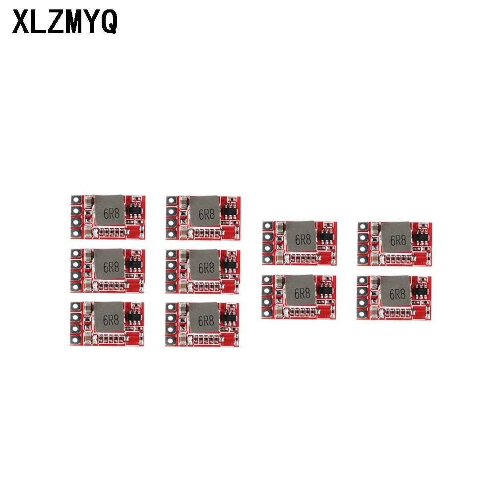 10-30 Pz Mini 360 Dc-Dc Modulo Step-Down 24V 3A Buck Regolabile 12V 24V A 5V 3.3V 9V 3A Scheda Regolatore Di Tensione Fissa Mini360