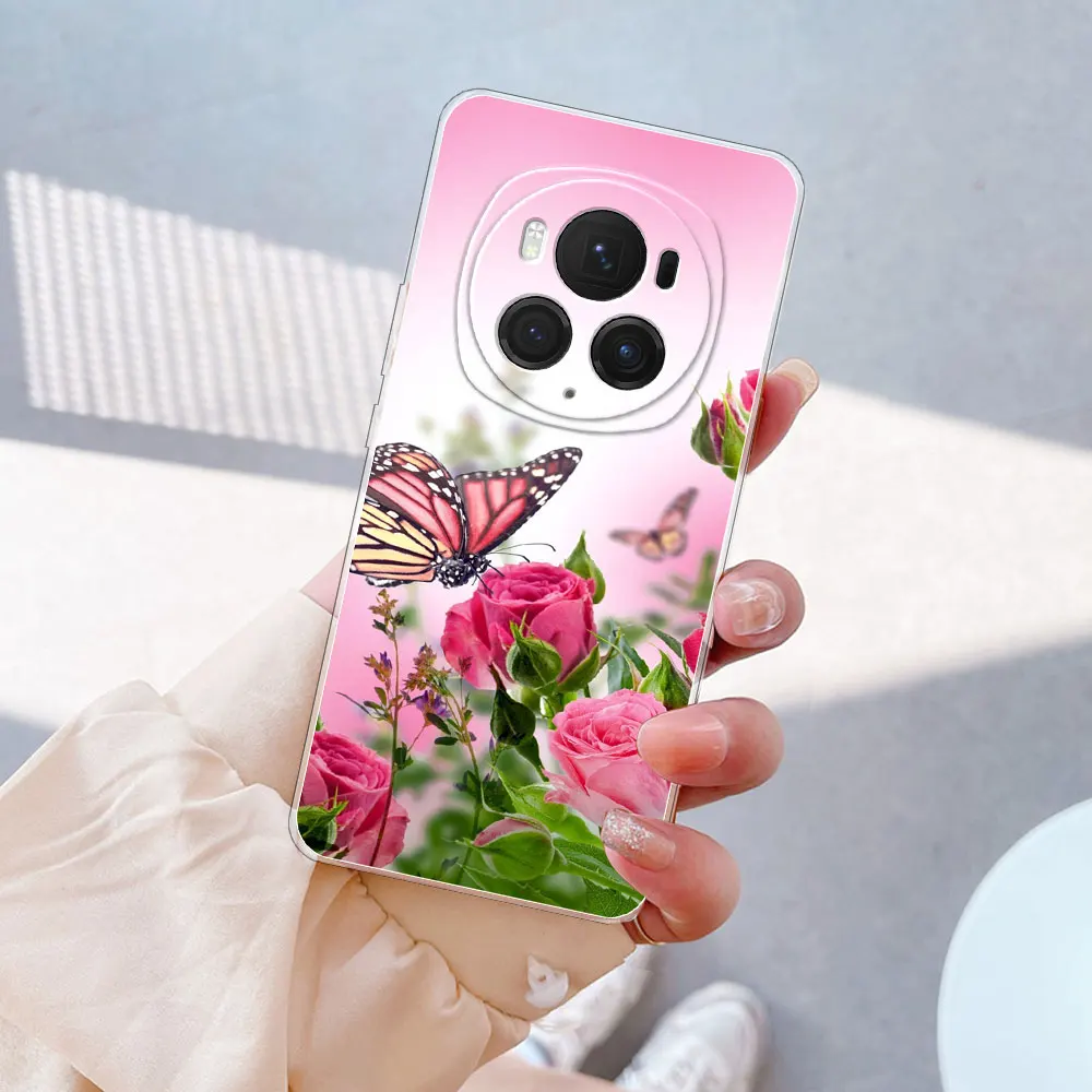 Clear Soft Silicone Fashion Phone Case - Protective Back Cover