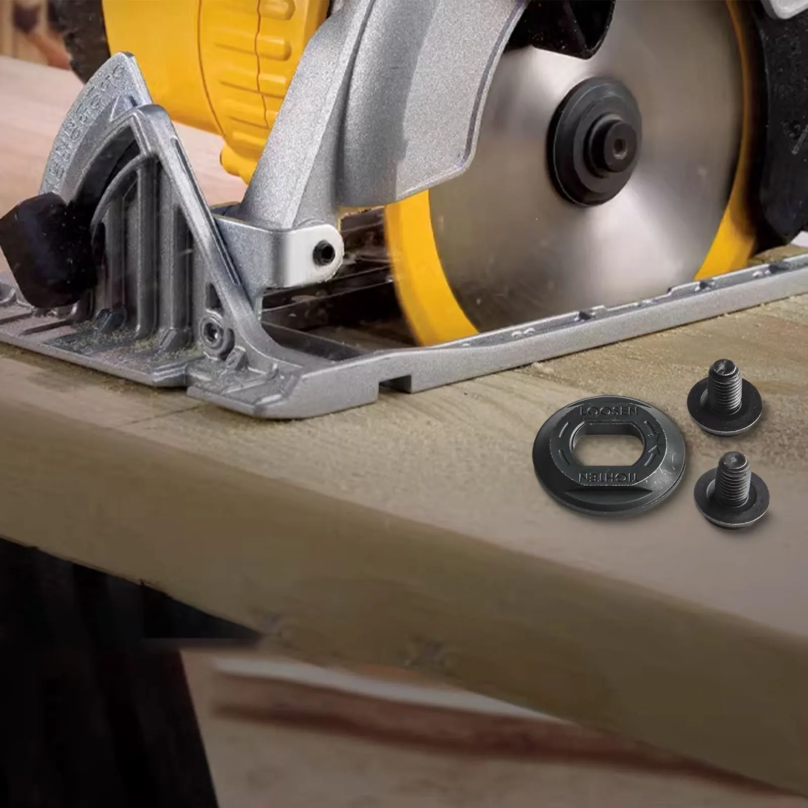 Outer Clamp Flange & Bolt Set For DeWalt Circular Saws – Fits DCS391, DCS367, DCS565, DC390, DC310KL (Part N621119)