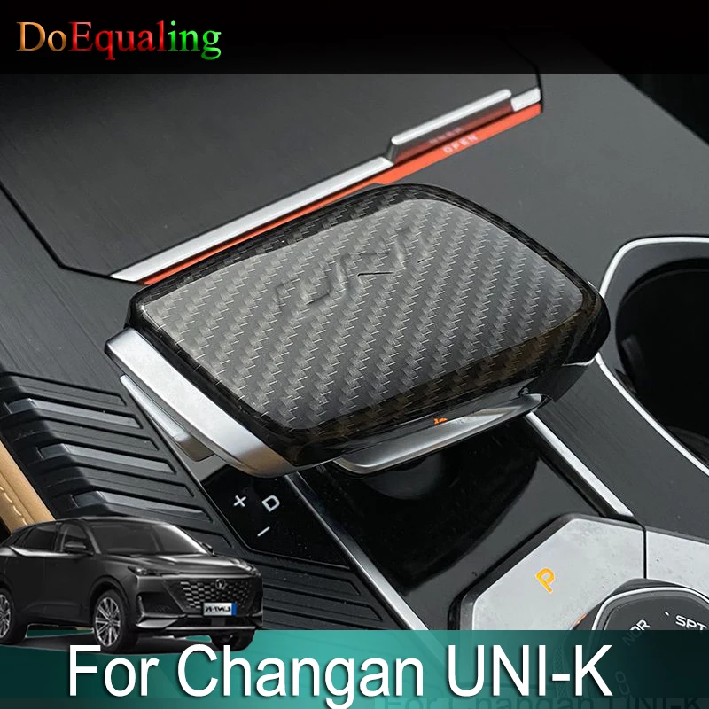 자동차 기어 헤드 스팽글 스티커 핸들 장식 커버, ABS 액세서리 인테리어, Changan UNI-K UNIK 2023 2022 2021 시프트 노브