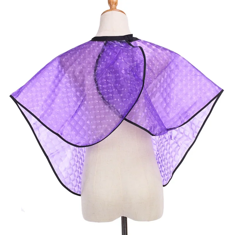 

Hair Cutting Collar Waterproof Colouring Cape Hair Dyeing Shawl Special Dyed Oiling Cloth Barber Shop Hair Salon Haircut Shawl