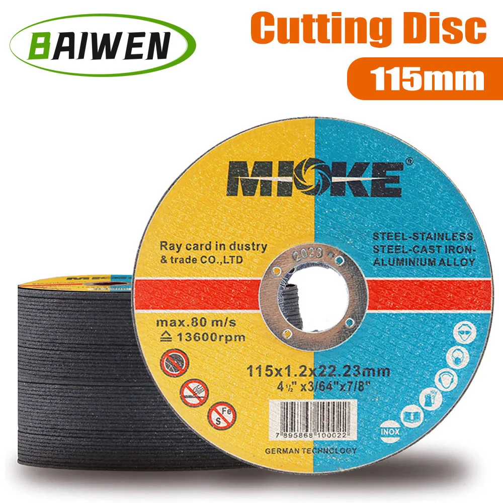 Metal Grinding Wheel 115mm Stainless Steel Cut Off Disc Dremel Abrasives Grinding Disc For Angle Grinder Accessories 5-50pcs