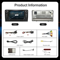 CarPlay sans fil Android Auto pour Audi A3 8P S3 2003-2012 Navigation GPS Multimédia BT Radio de voiture OEM Caméra 5