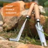 Manual Weed Remover Stainless Steel Spatula Weed Puller Garden Crack Weeder for Outdoor Yard Hoe Gardening Tools 5