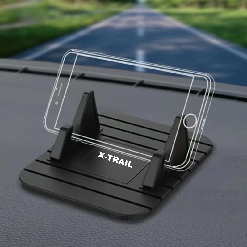 Silicone Car Phone Holder Navigation GPS Universal Silent Bracket For Nissan Xtrail X Trail T30 T31 T32 Car Accessories