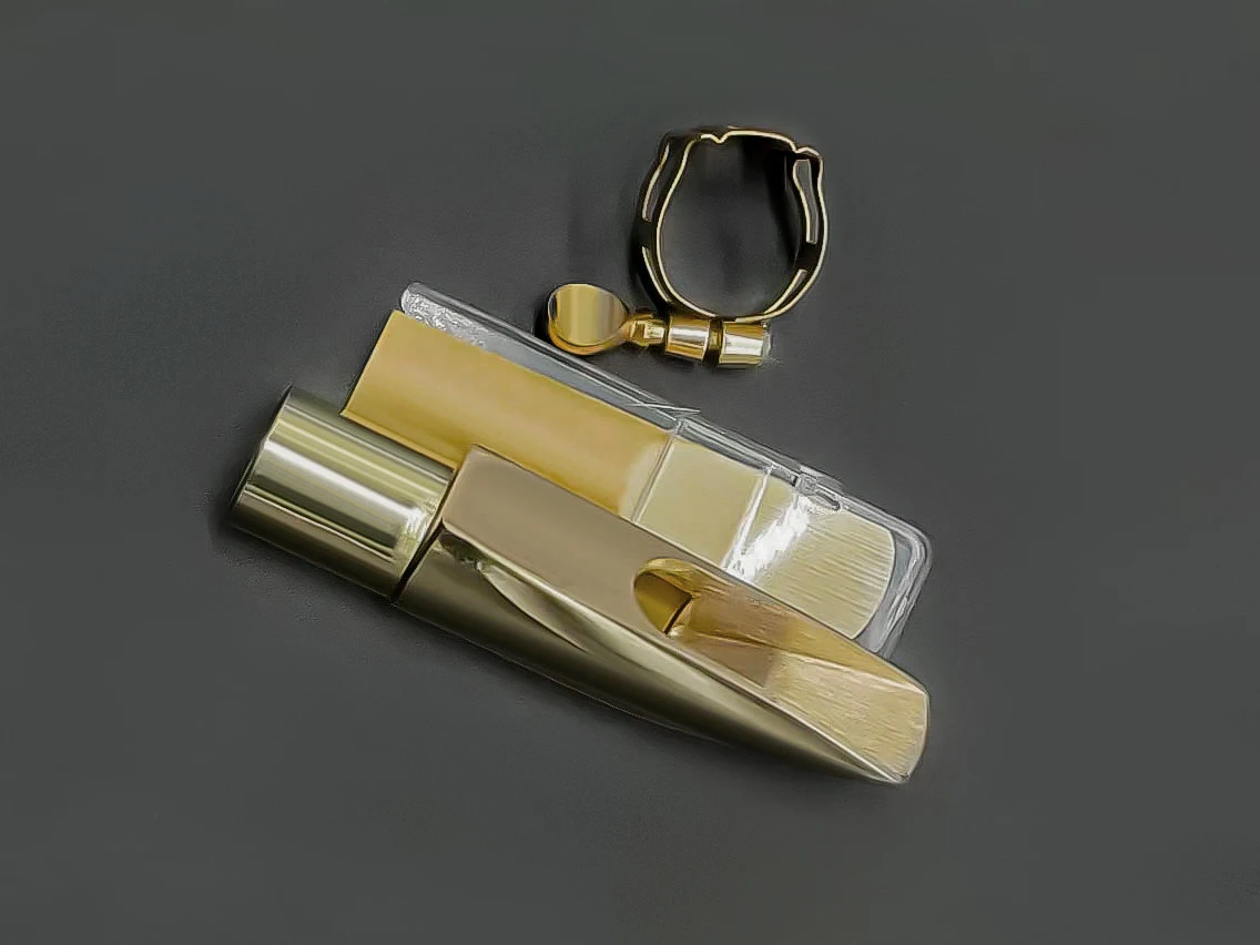 Saxophone Mouthpiece Professional Tenor Soprano Alto Saxophone Metal Mouthpiece Gold Lacquer Mouthpiece Sax Mouth Pieces 56789