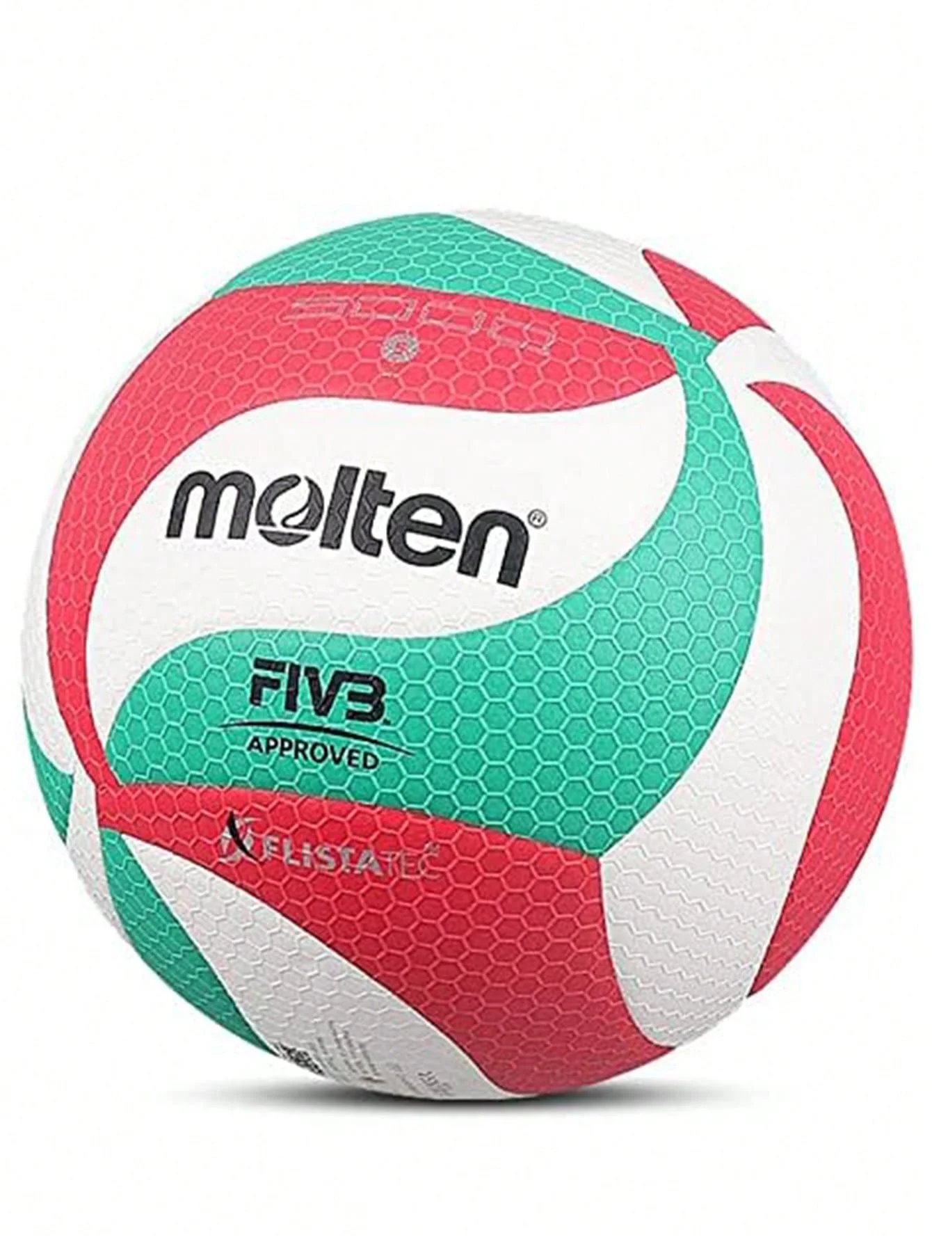 Volleyball Ball Molten FLISTATEC Volleyball Size 5 PU Ball for Students Adult and Teenager Competition Training Outdoor Indoor