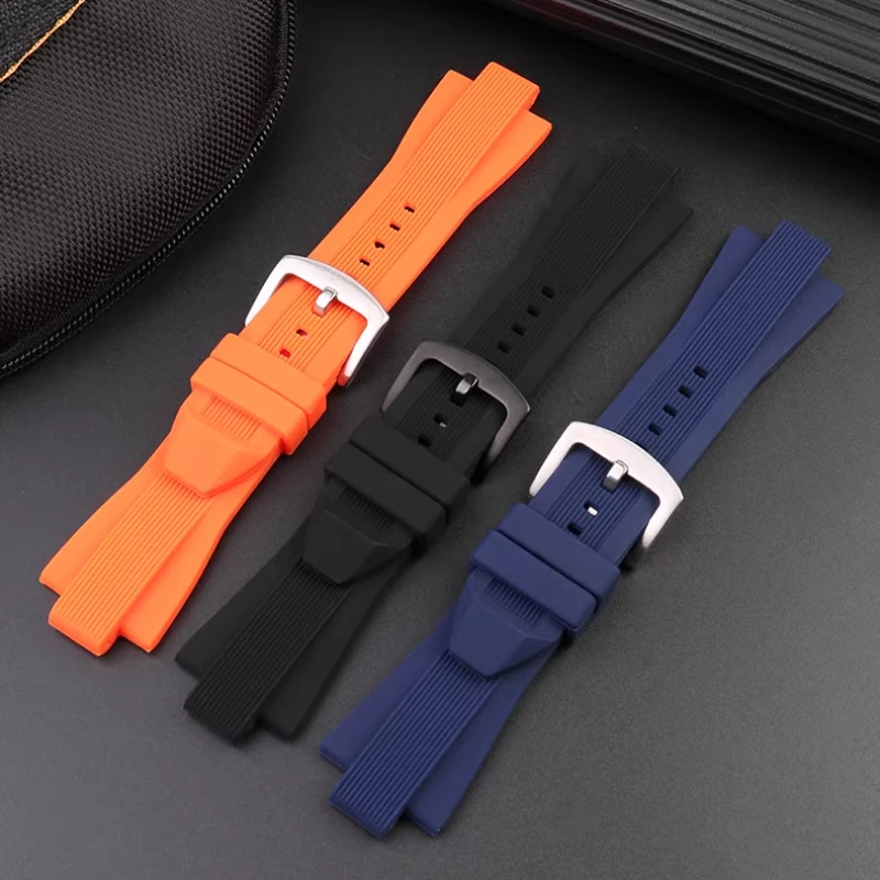Luxury Men's Silicone Rubber Watch Strap - Soft and Durable by Michael Kors