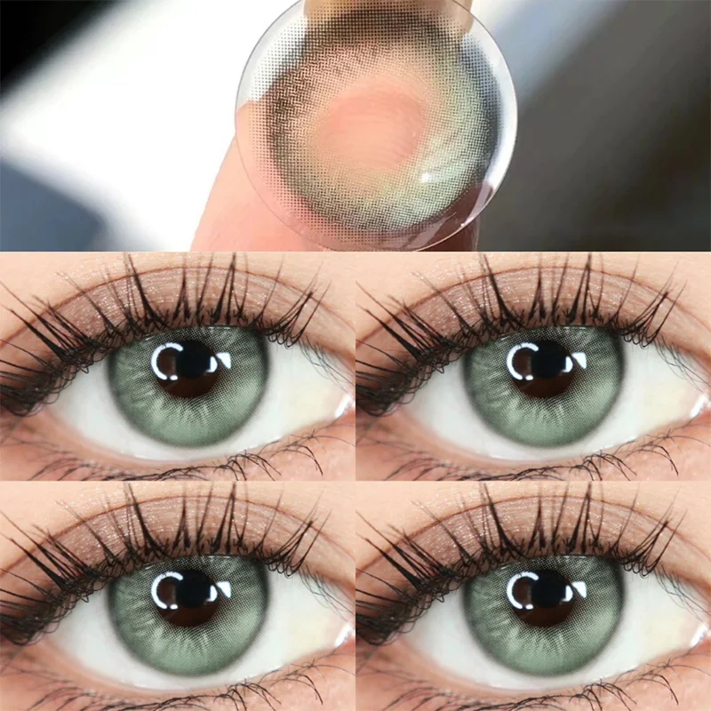 Contact Lenses Most Natural Color Contact Lenses Yearly Colored Eye Contacts  Soft Best Selling - China Colorful Contact Lens and Contact Lens price