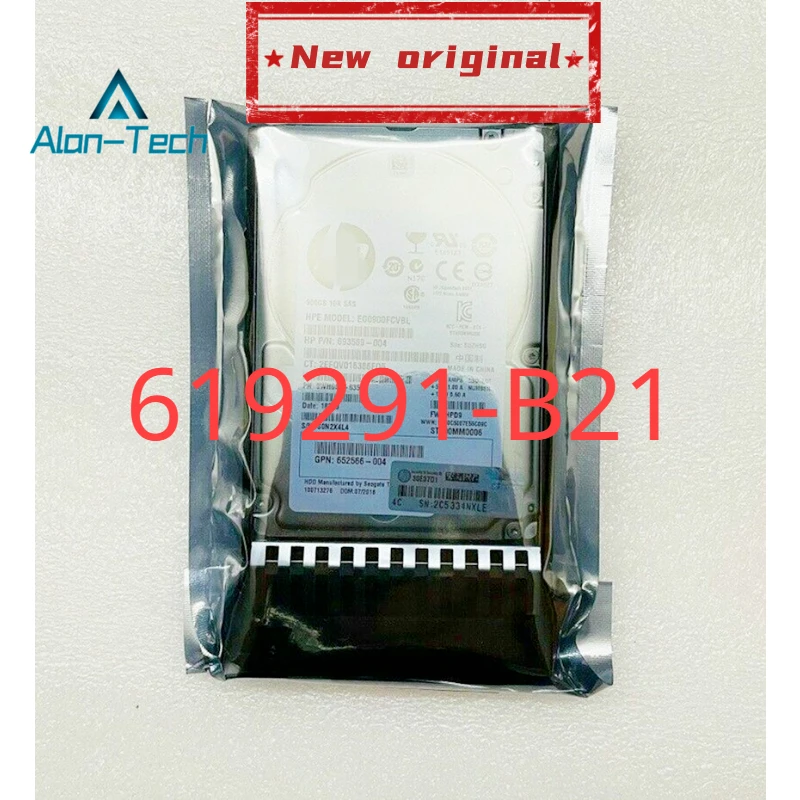 

Для H-P-E 619291-B21 619463-001 900GB 10K 6G 2,5 SAS ENT SC HDD TRAY DL385 Gen6 G6 G7