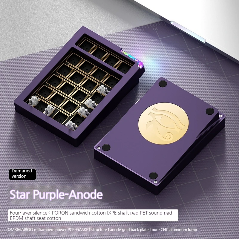 WEIKAV STARS-21 カスタマイズされたメカニカルキーボード CNC アルミ