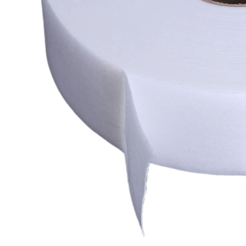 A97P 3Pcs 100 Yards Depilatory Paper Hair Removal Wax Strips Nonwoven Paper Waxing Roles (White)