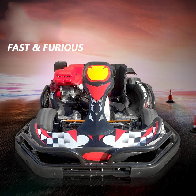 Go karts de gasolina de alta velocidad, 4 tiempos, juegos de carreras de  coches, karts baratos - AliExpress