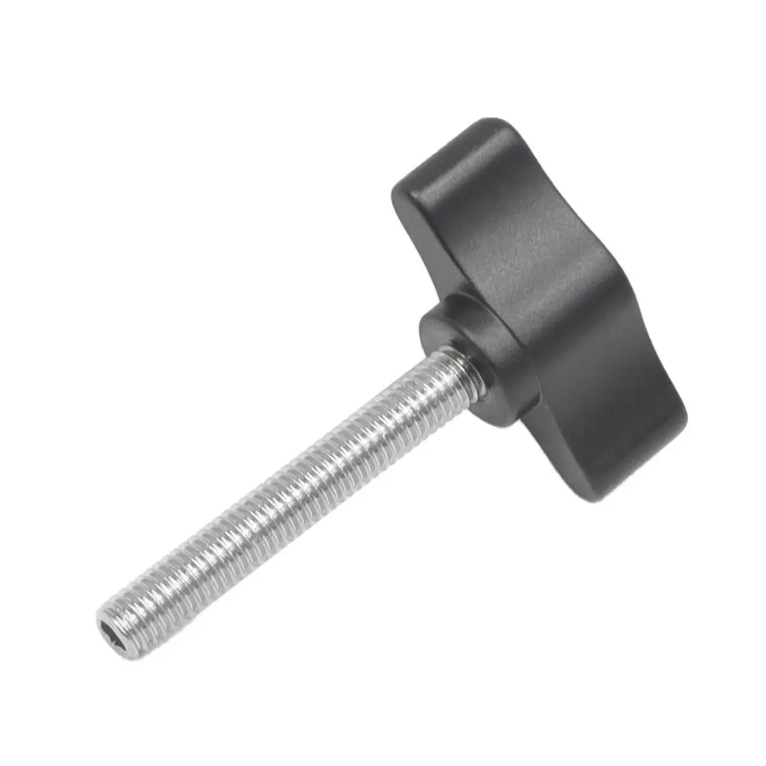 M5 M6 1/4 Thumb Screw Hand Knob Screw Adapter T-handle Wrench Clamp for Gopro Action Camera camera accessories screw mount adapter metal screw adapter