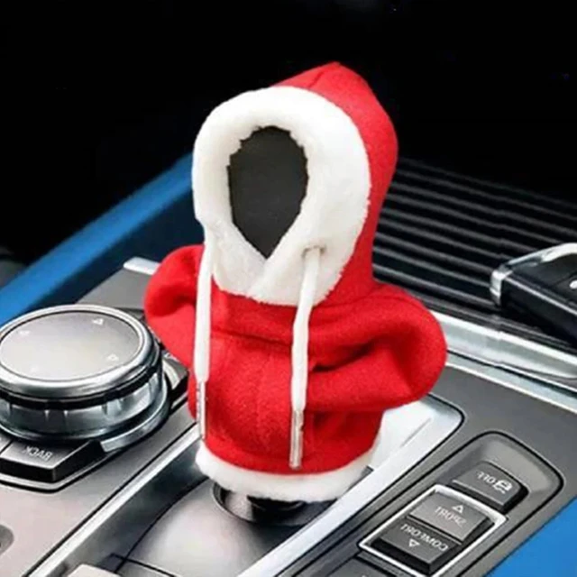 Car Gear Shift Cover Gear Handle Knob Hoodie Cover Decoration Fits Manual  Automatic Universal Car Shift Lever Interior Decor - AliExpress