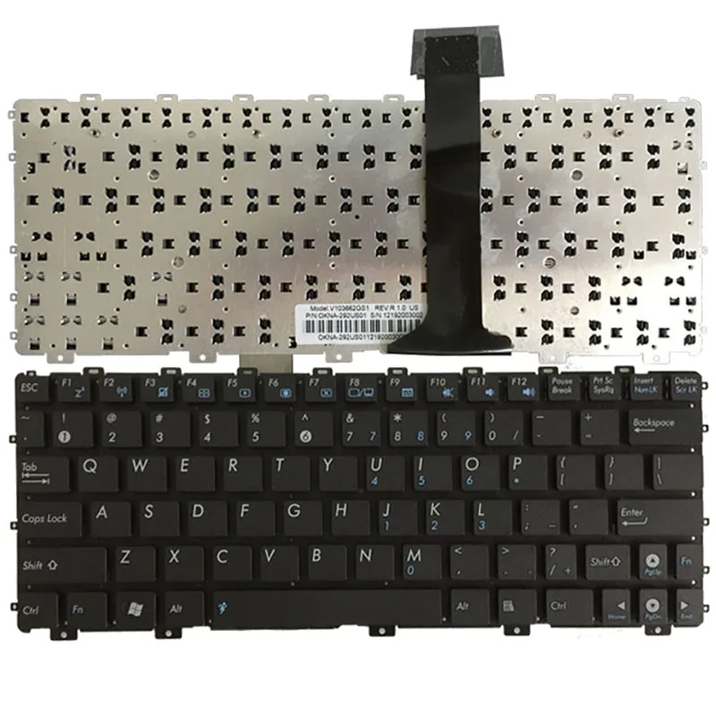 Nuova Tastiera Americana Per Asus Eeepc Eee Pc 1011Px 1015P 1015Pe 1015Pn 1015(1015Pem 1015Tx Nero