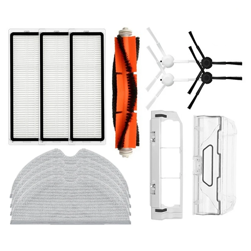 

Replacement Parts Vacuum Cleaner Parts Hepa Filter Main Side Brush Mop Cloth For Xiaomi Mijia 1C / STYTJ01ZHM T1 Dreame F9