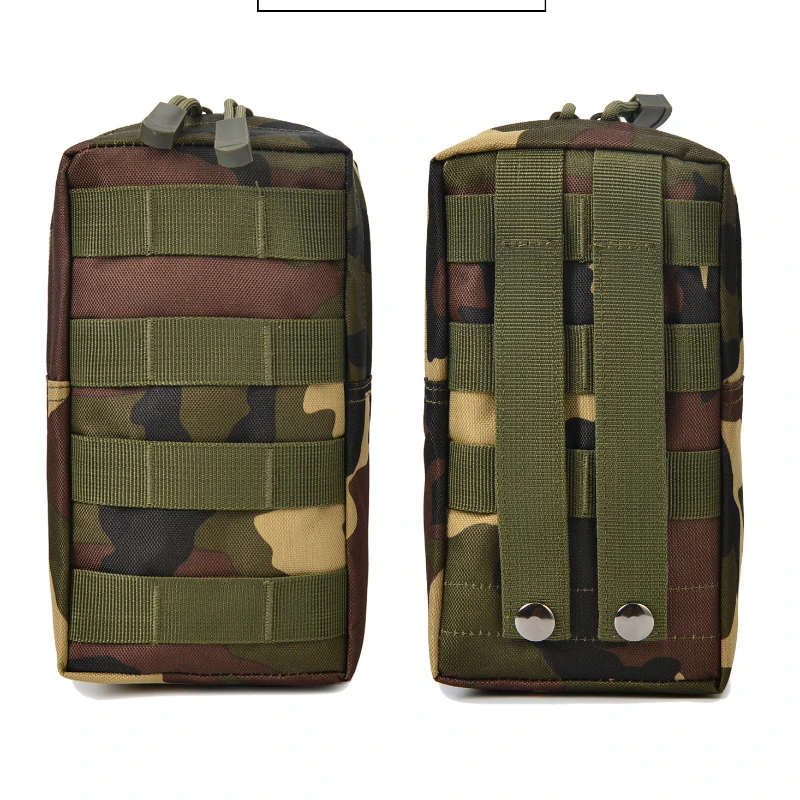Men Tactical Molle Pouch Nylon Belt Waist Pack Bag Combat Military Vest EDC Gadget Hunting Pouch Camping Bags Outdoor Equipment