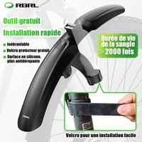 RBRL garde-boue de vélo élargi étendu Compatible avec 3 "largeur de pneu 26-29 garde-boue de vélo de montagne résistant aux éclaboussures à couverture complète 3