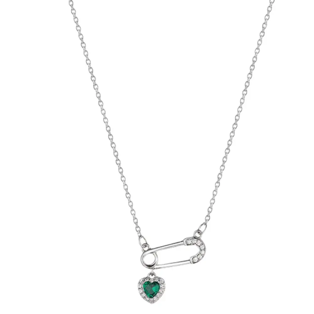 Safety Pin Clip Love Pendant Necklace For Women Hollow Tassel Collarbone Chains Choker Women's Necklace Fashion Jewelry D8R4 12 Sb3d9e757e80741f7abe853b28610366f4