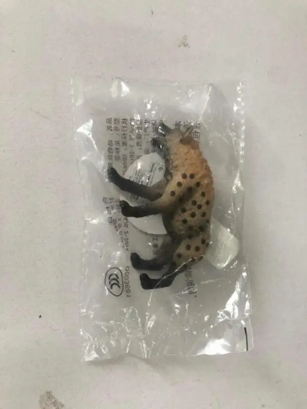 High Quality 8.5cm Hyena Wildebeest Simulation Of Animal Models Action Figures Toys Collection Gift For Kids Boy Gift Home Decor