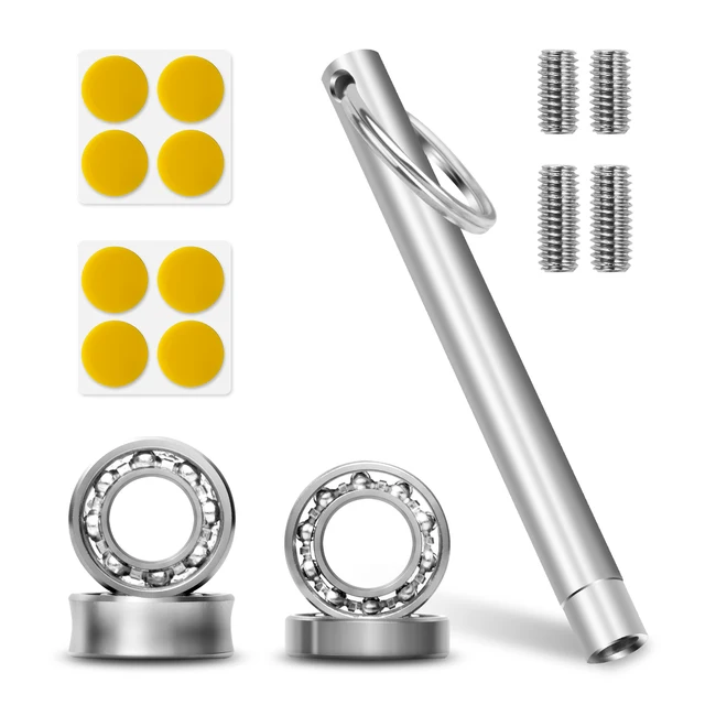 Pack of 2 Bearings Kit, Included Yoyo Bearings, Stainless Steel Axle, Bearing Remover Tool 1