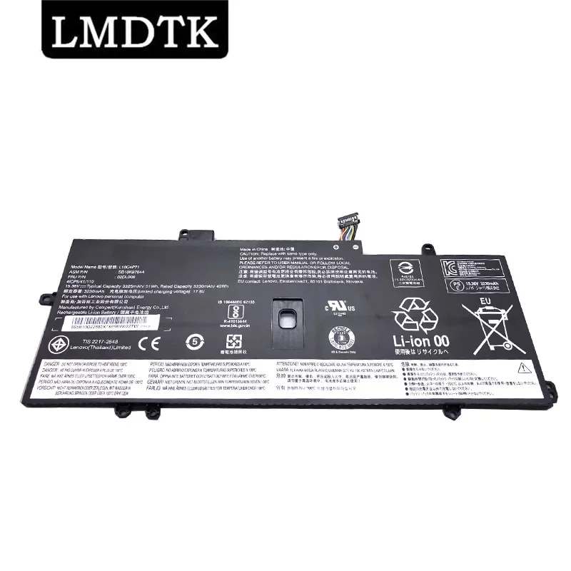 Lmdtk Nuova Batteria Per Laptop Muslimexaymuslimex Per Lenovo X1 Carbon 2019 X1C 02 Dl006 Muslima02Dl004 02 Dl005