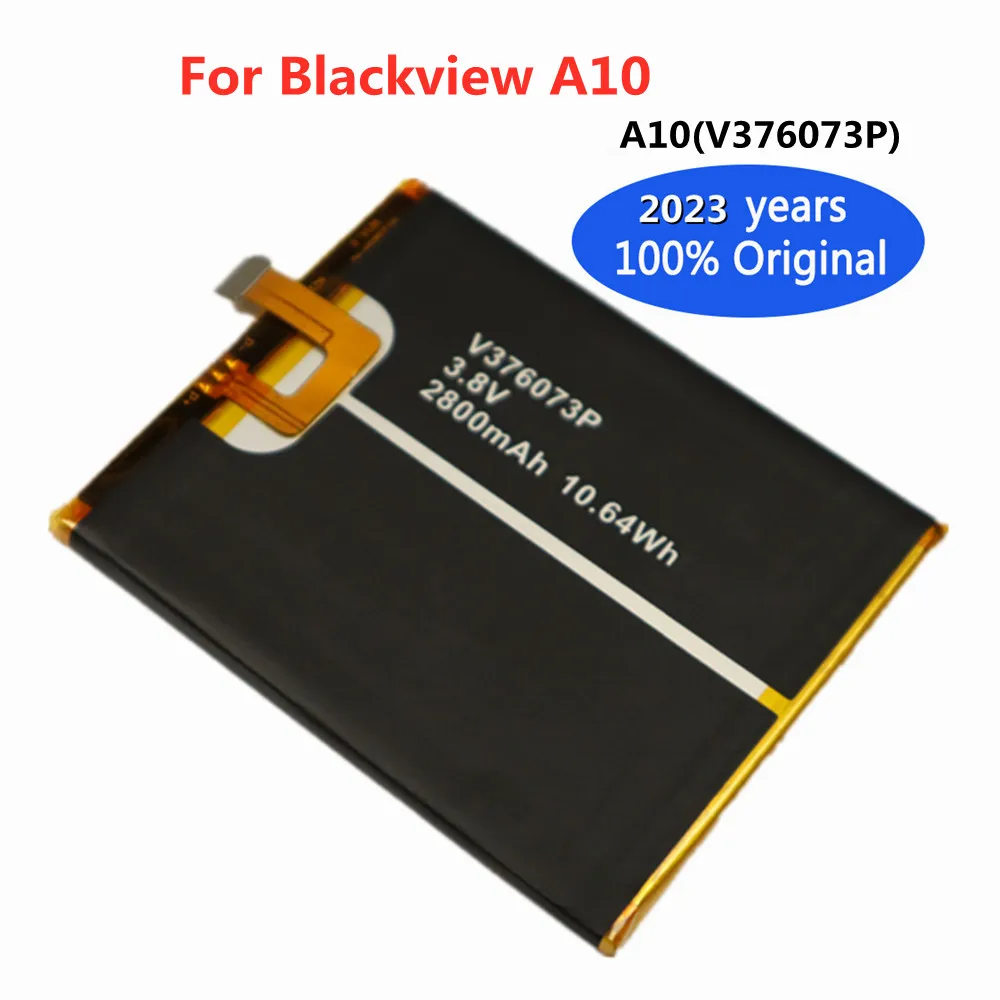 

Новинка 2023, 100% оригинальный сменный аккумулятор BV A10 V376073P для Blackview A10 / A10 Pro, умные аккумуляторы 2800 мАч