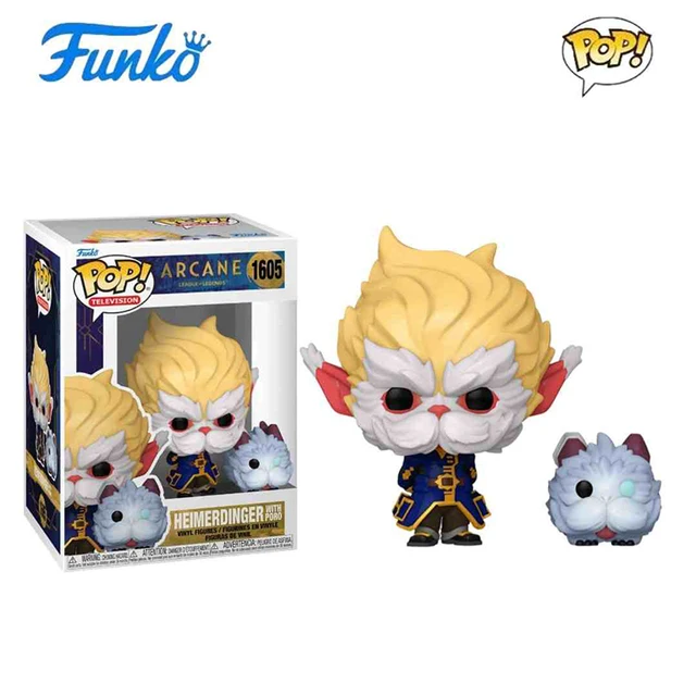 アーケイン funko pop ヴァイ　ジンクス Funko POP Television 1602 League of Legends Arcane JINX with