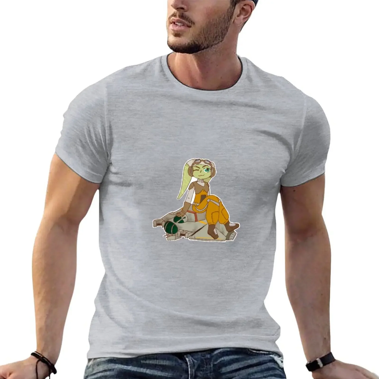 

Hera Syndulla T-Shirt plain summer tops blanks black t-shirts for men