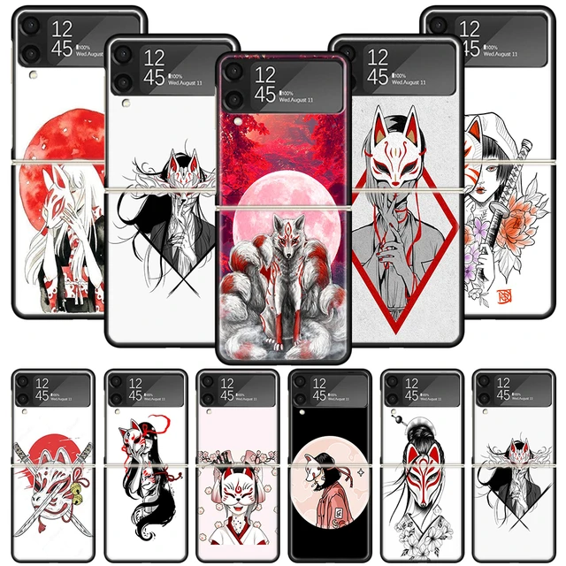 Samsung Galaxy Z Flip 4 Case Anime  Samsung Galaxy Z Flip 3 Anime Case -  Cute Anime - Aliexpress