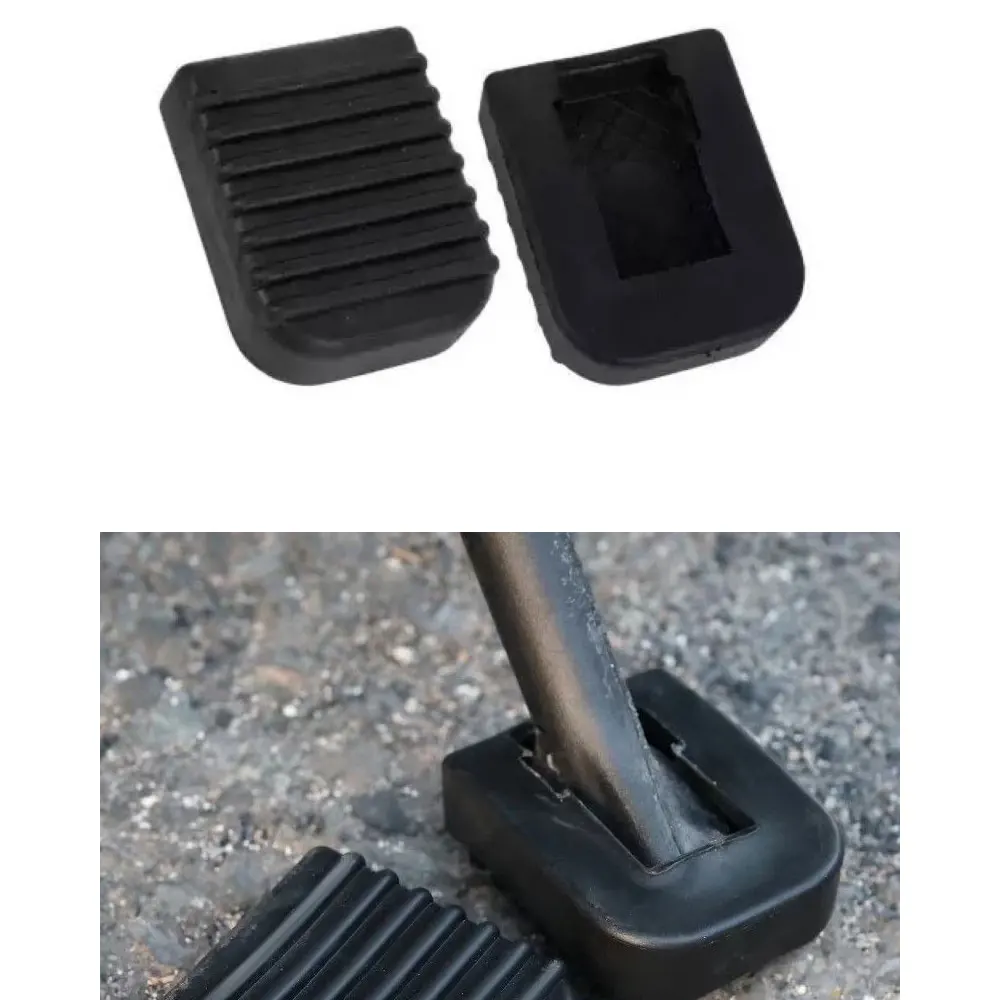 Motorcycle Foot Stand Pad: Durable Rubber Support Plate