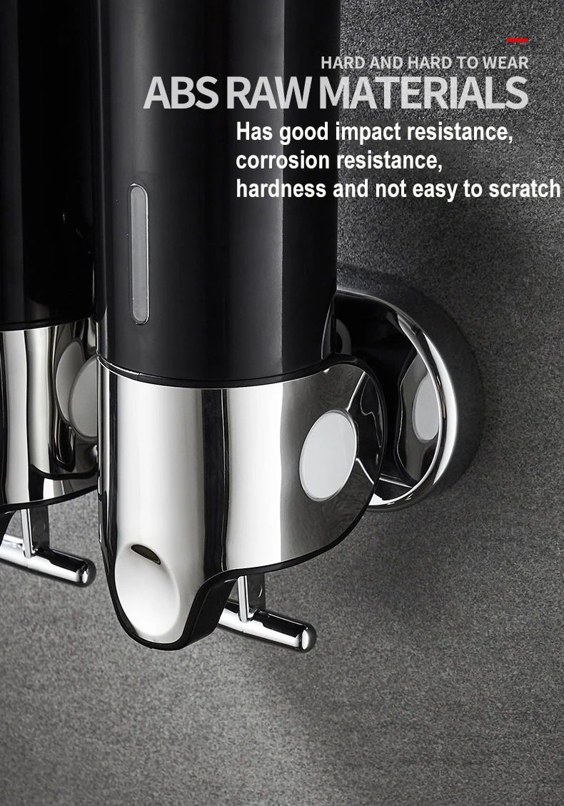 Description Picture 4 of itemManual Liquid Soap Dispensers 500ML Shower Gel Washing Lotion Hand Sanitizer Container for Home Kitchen Bathroom Accessories