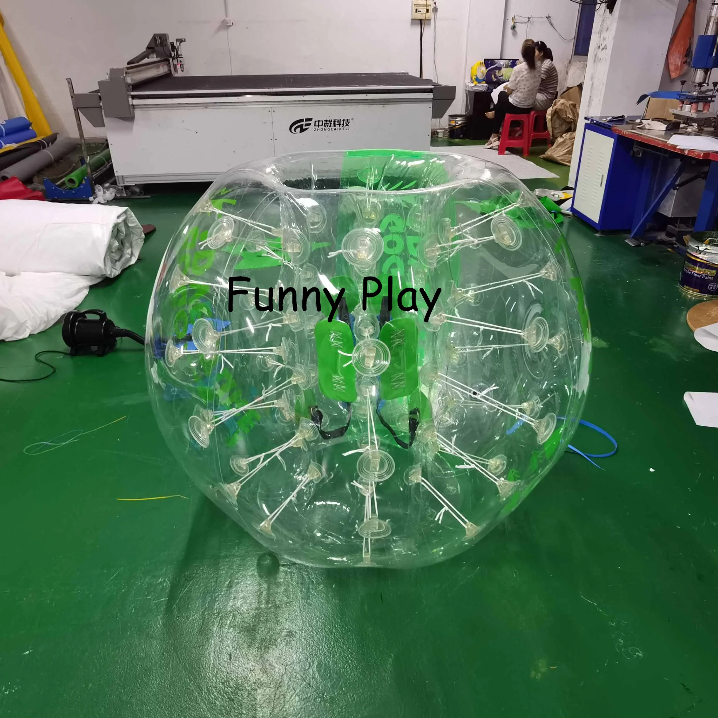 inflatable Body Zorb Ball Suit Bubble Soccer Bubble Footballs Loopyball PVC Inflatable Colorful Human Bouncy Bumper Ball