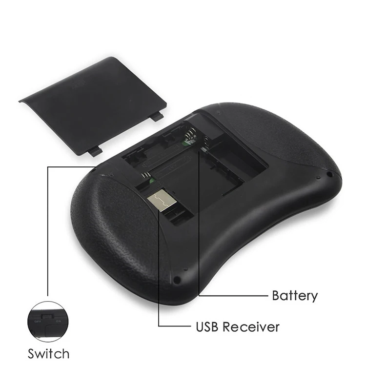 Compact Wireless Keyboard & Touchpad with Mouse Functionality